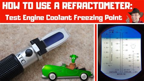 refractometer for freezing point|how to use a refractometer.